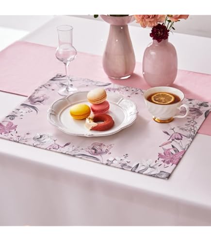 Amazon｜ロイヤルアーデン ランチョンマット&コースター 23081 4個